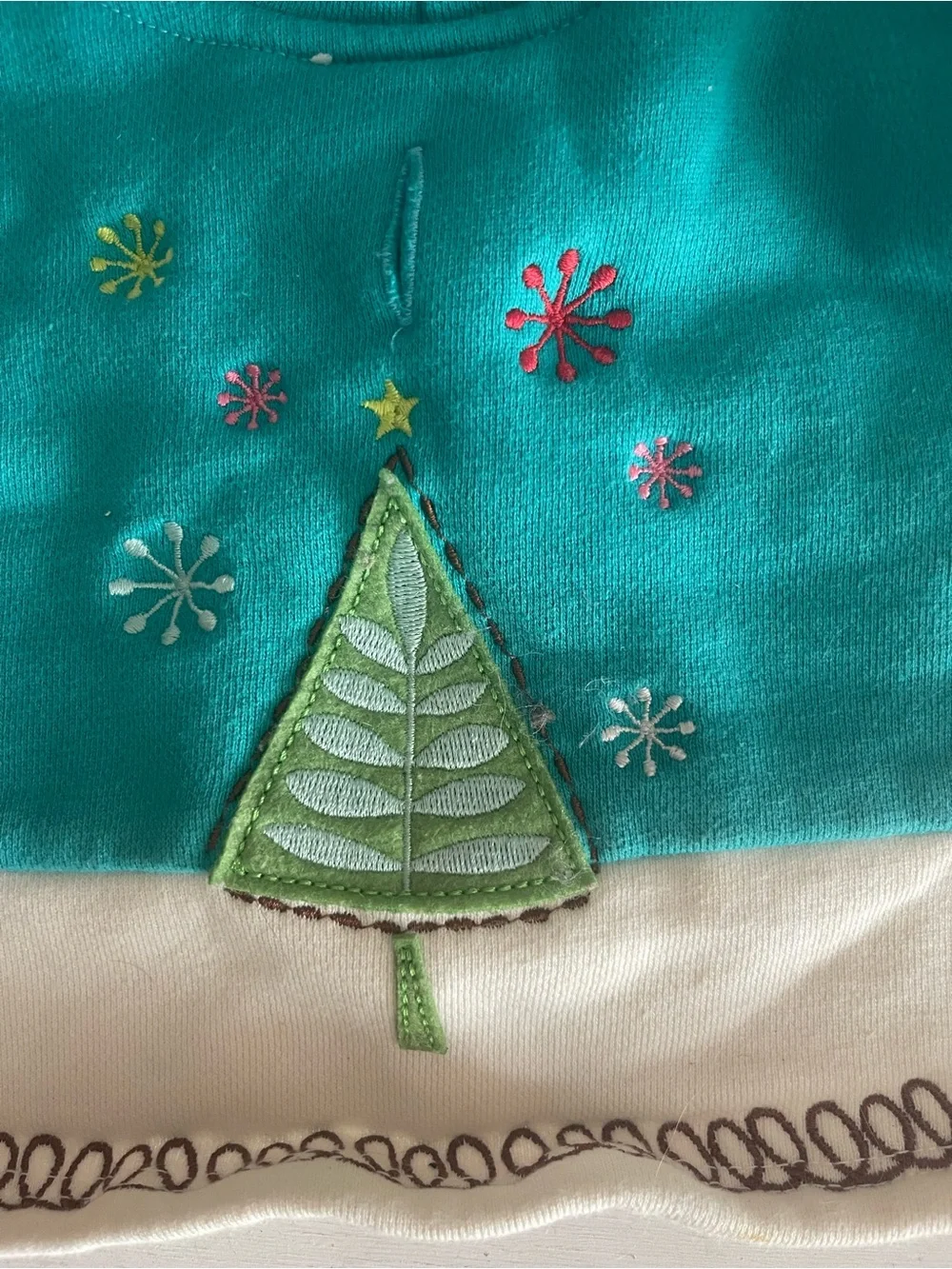 Dog Teal Hooded Holiday Light Jacket